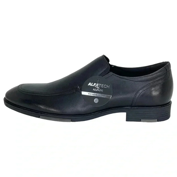 Alfani Wayde Black Leather Men's Loafers Size 7.5M - Picture 2 of 16